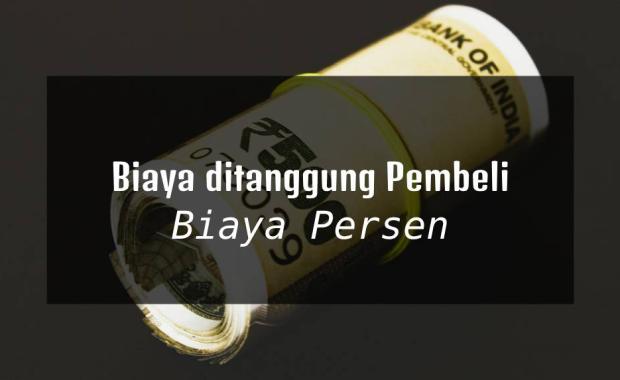 Setup Beban Biaya oleh Pembeli Nilai Persen