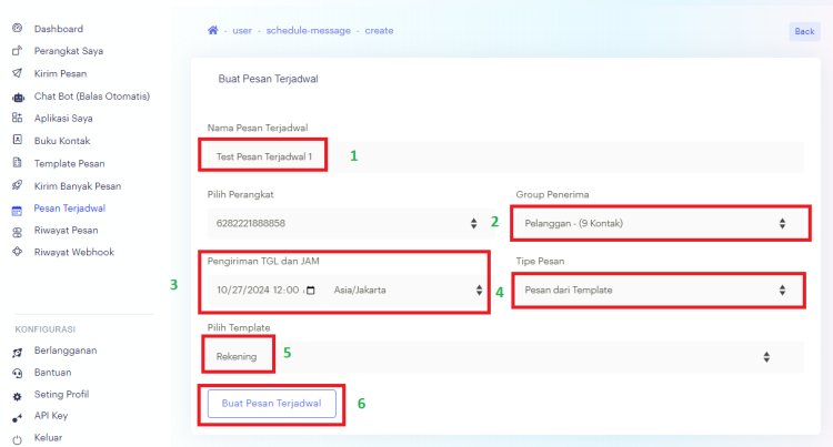 Bests Whatsapp Chat BOT - Kirim Pesan dengan Jadwal Tanggal dan Waktu